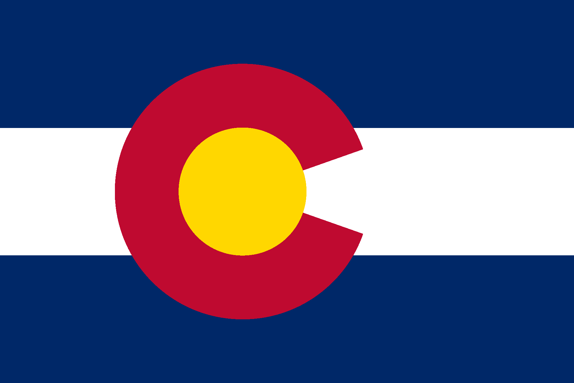 FLAG OF COLORADO Logo Vector Logo